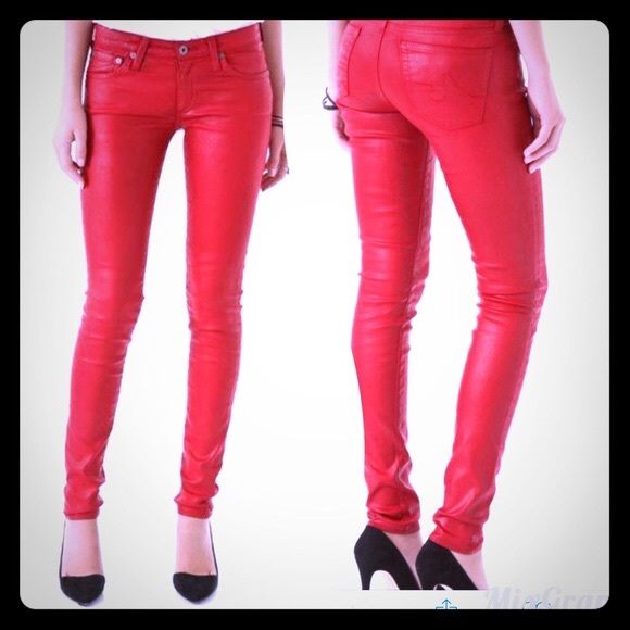 ag jeans red